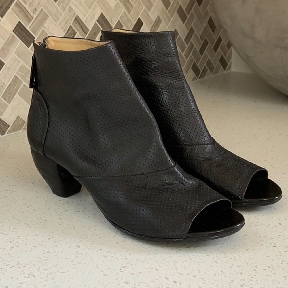 MARSELL!✨gorgeous black peep toe, ankle boots • orig.$1079.